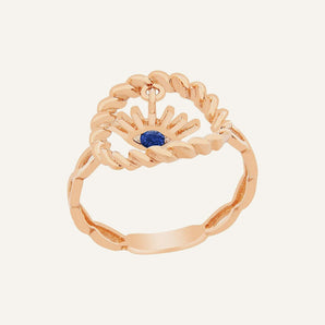 14K Gold Mini Alidia Cubic Zirconia Ring