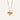 14K Gold Barbelle Choker Necklace